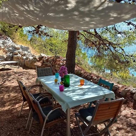 A Small Stone House By The Sea, In A Wineyard Nerezisca Exterior photo